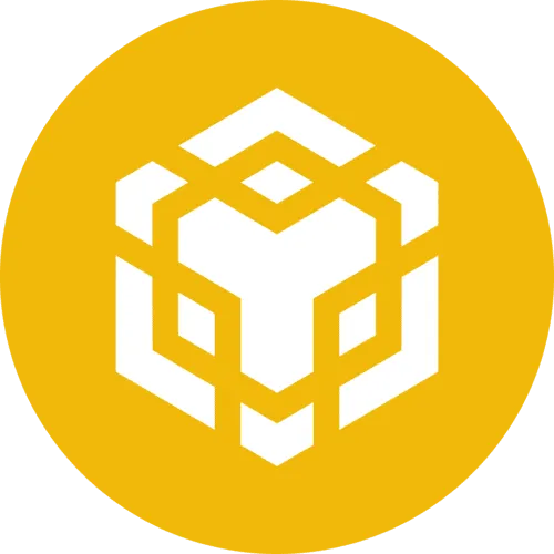 BSC blockchain logo - supported in FlipX multi-chain wallet