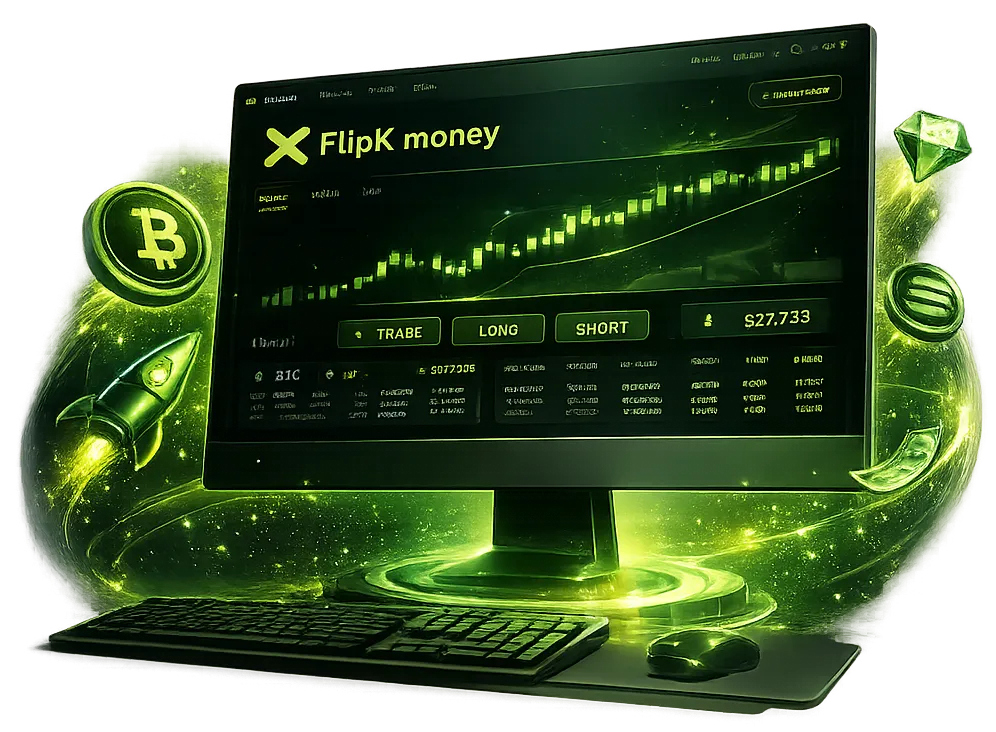 FlipX web trading terminal preview